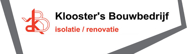 Klooster's Bouwbedrijf  | Logo